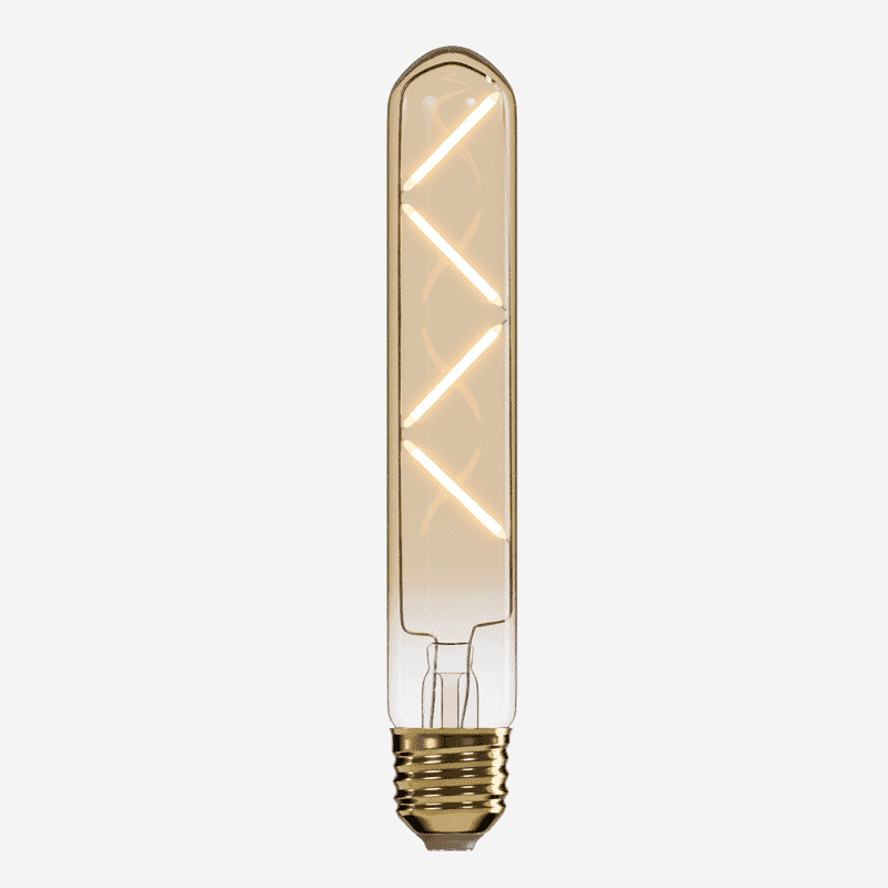 LED bulb Tube, vintage look, tubular shape, dimmable