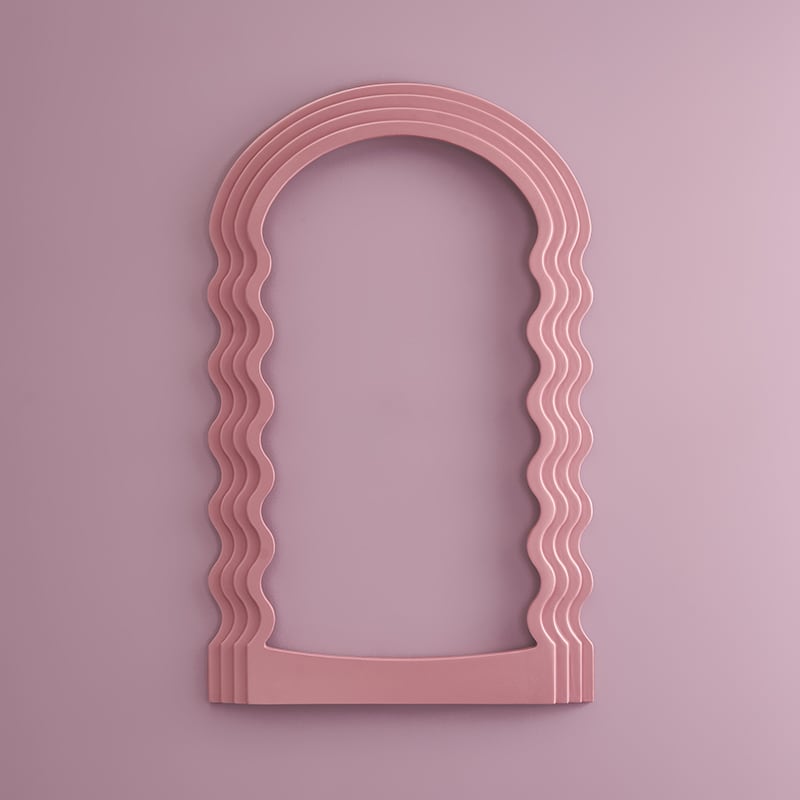 Frame Waves, pink