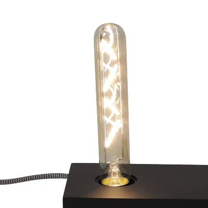 Ampoule LED à filament spirale, look vintage, E27, 4W, 220V, 6,4x14 cm