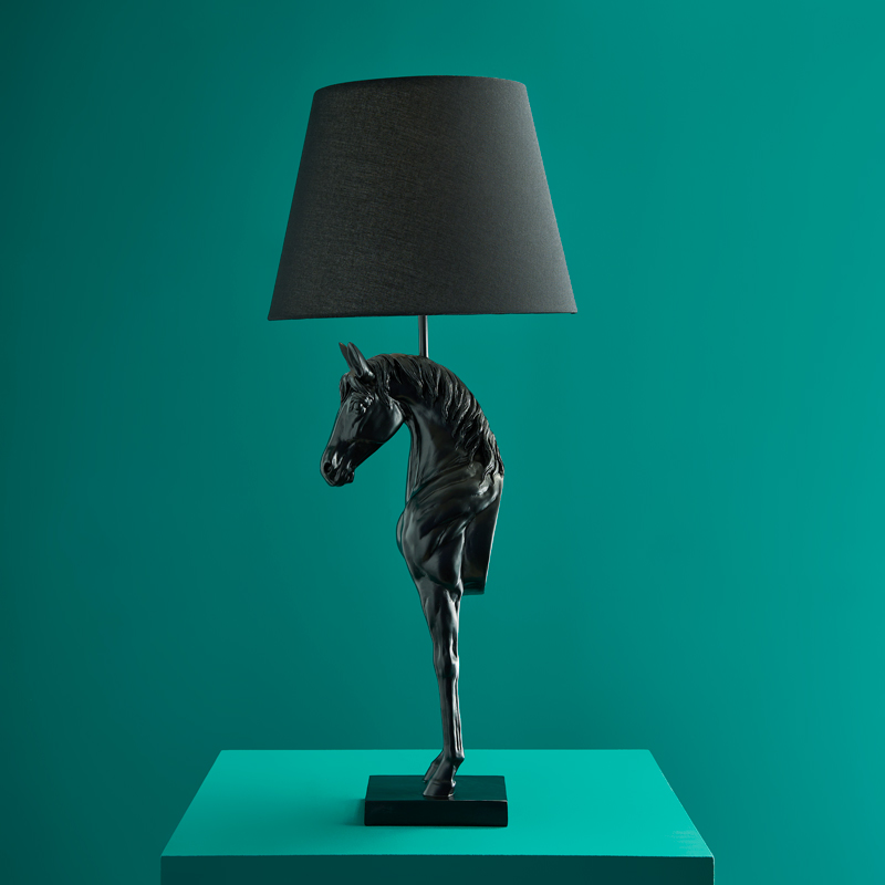 Table Lamp Horse Wendy, black